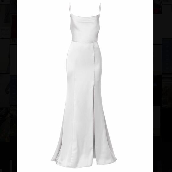 Amsale Dresses & Skirts - Amsale Chloe Satin Maxi Dress